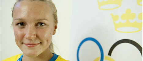 Simmaren Sarah Sjöström är nu Sveriges största medaljhopp i OS i sommar. Hennes två guld vid EM gör henne till storfavorit i OS.
Foto: Maja Suslin/Scapix.